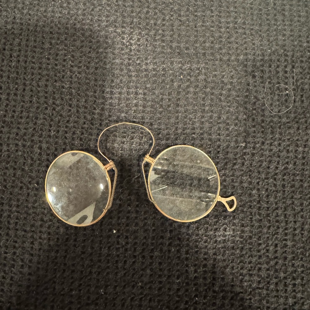 Vintage Gold Wire Rim Glasses